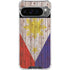 Philippines Flag Dark Wood Google Pixel 10 Pro XL Clear Case